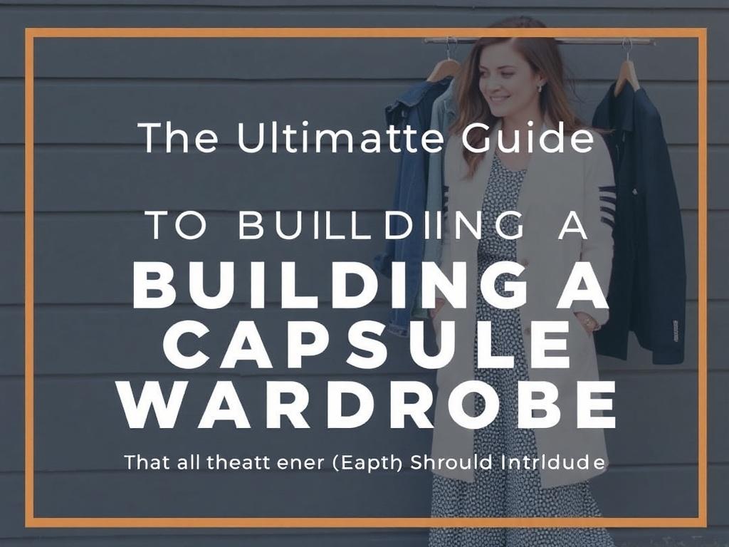     The Ultimate Guide to Building a Capsule Wardrobe. Die Basisstücke: Was in keiner Capsule fehlen sollte