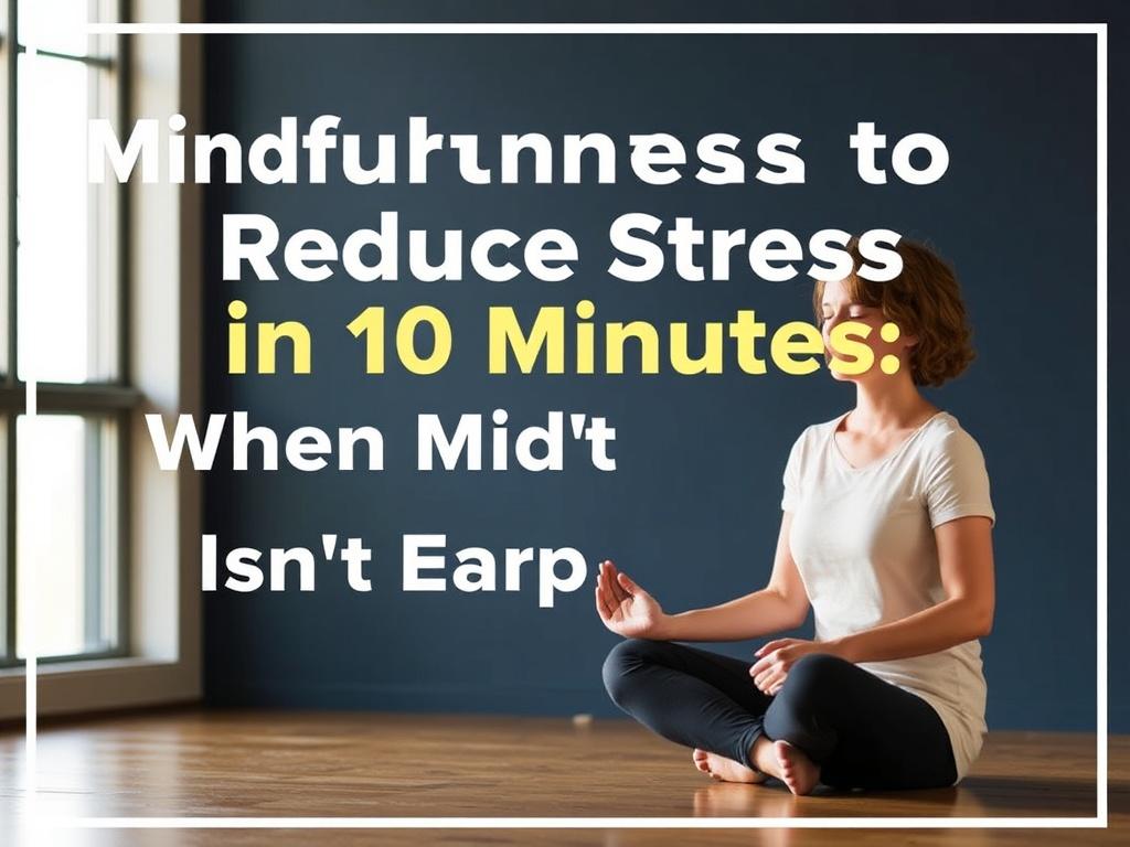 Mindfulness para Reducir el Estrés en 10 Minutos.. When Mindfulness Isn't Enough (Warnings and When to Seek Help) Mindfulness para Reducir el Estrés en 10 Minutos.. When Mindfulness Isn't Enough (Warnings and When to Seek Help)