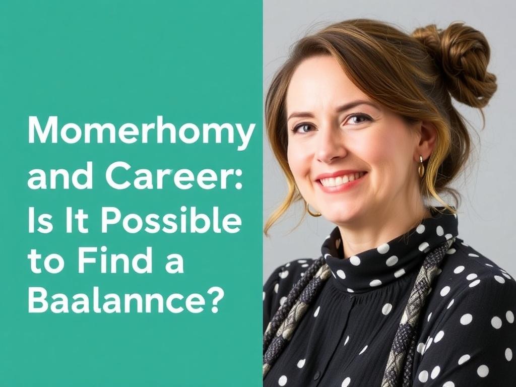 Maternidad y Carrera: ¿Es Posible Encontrar un Balance?