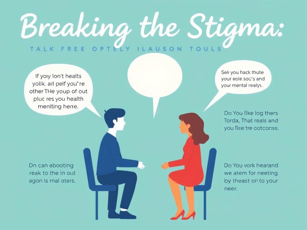     Breaking the Stigma: Talking Openly About Mental Health. Konkrete Gesprächsbeispiele