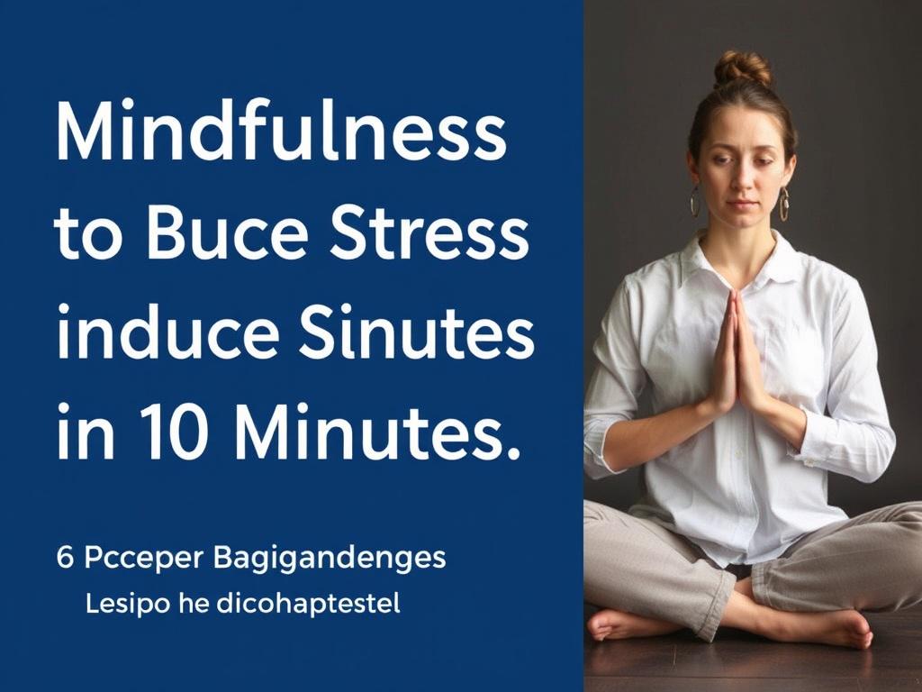 Mindfulness para Reducir el Estrés en 10 Minutos.. Sample 10-Minute Sessions: Scripts and Timelines Mindfulness para Reducir el Estrés en 10 Minutos.. Sample 10-Minute Sessions: Scripts and Timelines