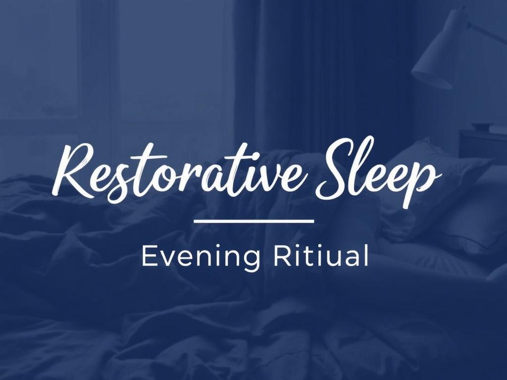     Sommeil Réparateur : Créer un Rituel du Soir. Principios clave para diseñar tu ritual del atardecer