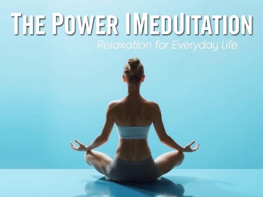 Die power of Meditation: Entspannung für den Alltag — Redécouvrez le calme au quotidien