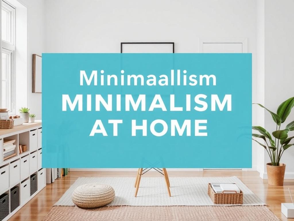 Minimalismus zu Hause: Entrümpeln für einen klareren Geist
