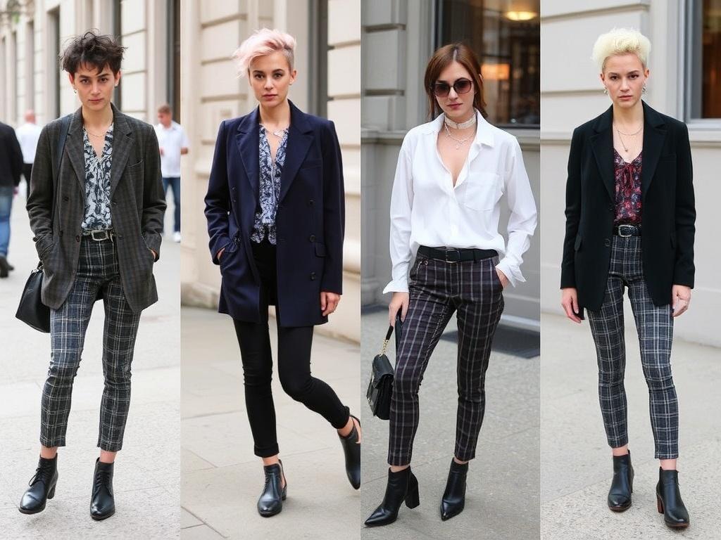     The Androgynous Style: Blurring Gender Lines in Fashion. Practical Lookbook: 12 Outfit Ideas