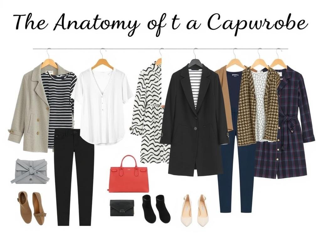     The Anatomy of a Capsule Wardrobe. Building Blocks: The Essential Pieces