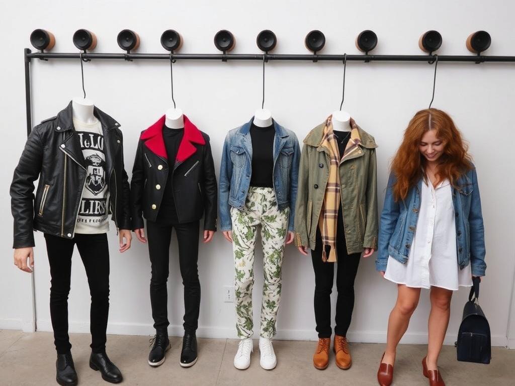     The Influence of Music Genres on Fashion Styles. Material Culture: Fabrics, Silhouettes, and Function