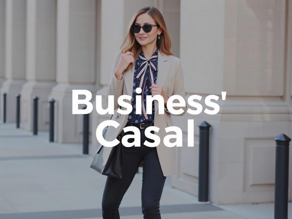 A Guide to the Sophisticated "Business Casual" Style