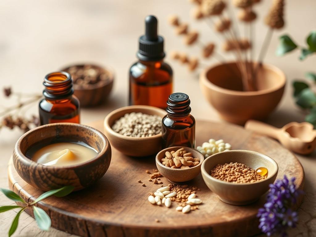 Ayurvedische Schönheitsrituale. Herbs and Oils: Choosing Ingredients with Care     Ayurvedische Schönheitsrituale. Herbs and Oils: Choosing Ingredients with Care